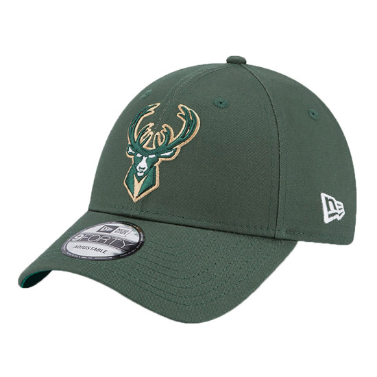 New Era Καπέλο Milwaukee Bucks Team Side Patch 9FORTY Adjustable Cap